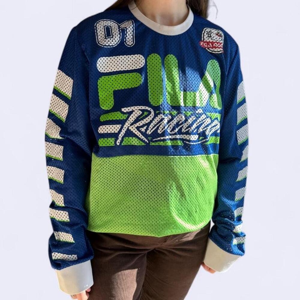 Fila x sanrio hello kitty mesh jersey US women's 7